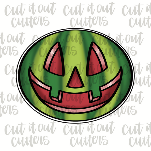 Watermelon Jack Cookie Cutter