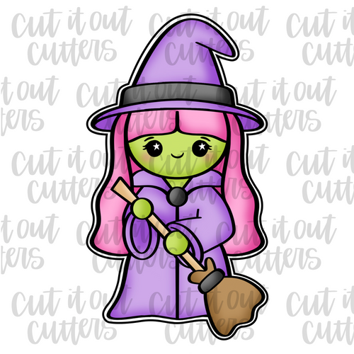 Willa the Witch Cookie Cutter