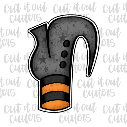 Witch Foot Muggie Cookie Cutter