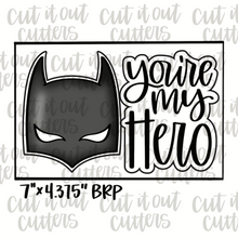 Load image into Gallery viewer, You&#39;re My Hero &amp; Gothic Knight Cookie Cutter Set