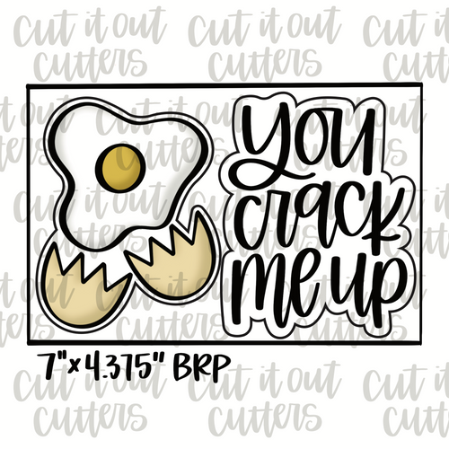 You Crack Me Up & Egg Cookie Cutter Set