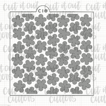 Load image into Gallery viewer, Mini Daisy 2 Piece Cookie Stencil