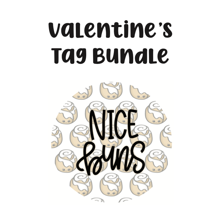 Nice Buns Tag Bundle - Digital Download