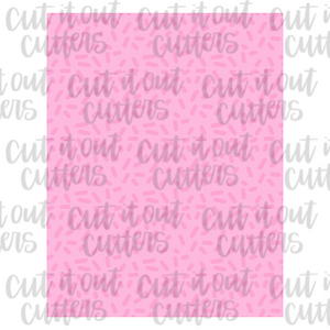 Pink Sprinkle Cookie Box Backer - Digital Download