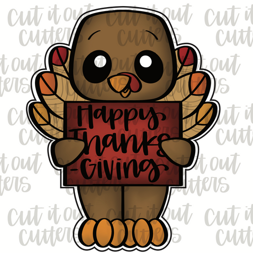 Turkey Tom Cookie Cutter