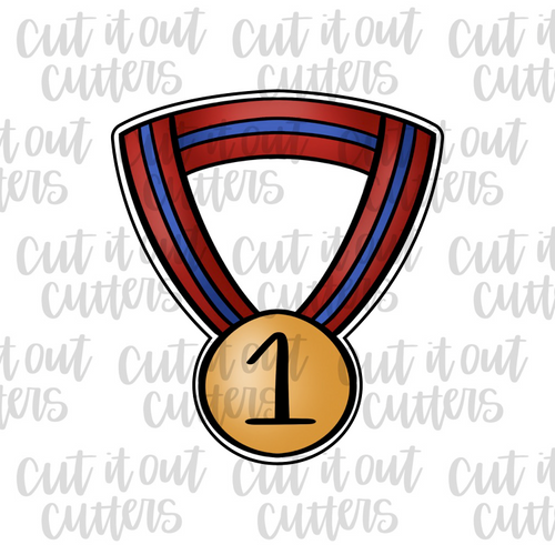 1st Place Medal Cookie Cutter