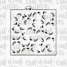 Load image into Gallery viewer, 2 Piece Flamingo Cookie Stencil