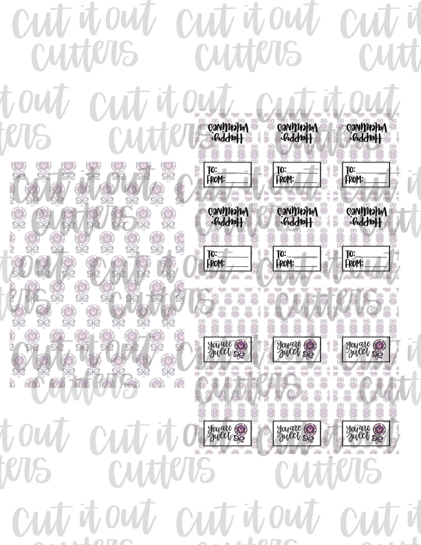 Load image into Gallery viewer, You Are Sweet - Lollipop - Tag Bundle - Digital Download