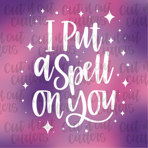 I Put A Spell On You - 2" Square Tags - Digital Download
