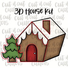 Load image into Gallery viewer, 3D House Cookie Cutter Kit