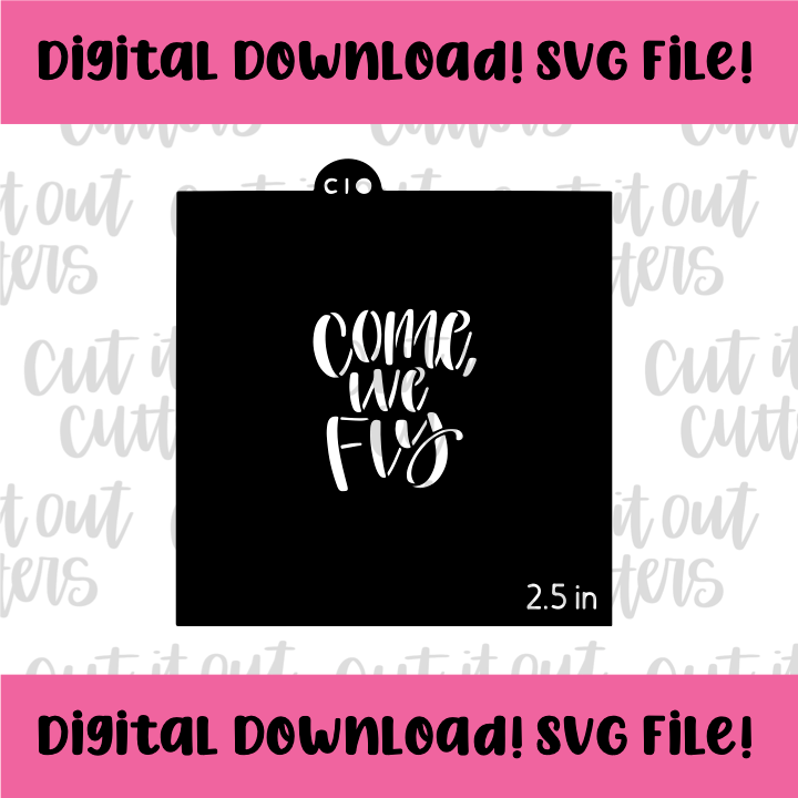 DIGITAL DOWNLOAD SVG File for 3