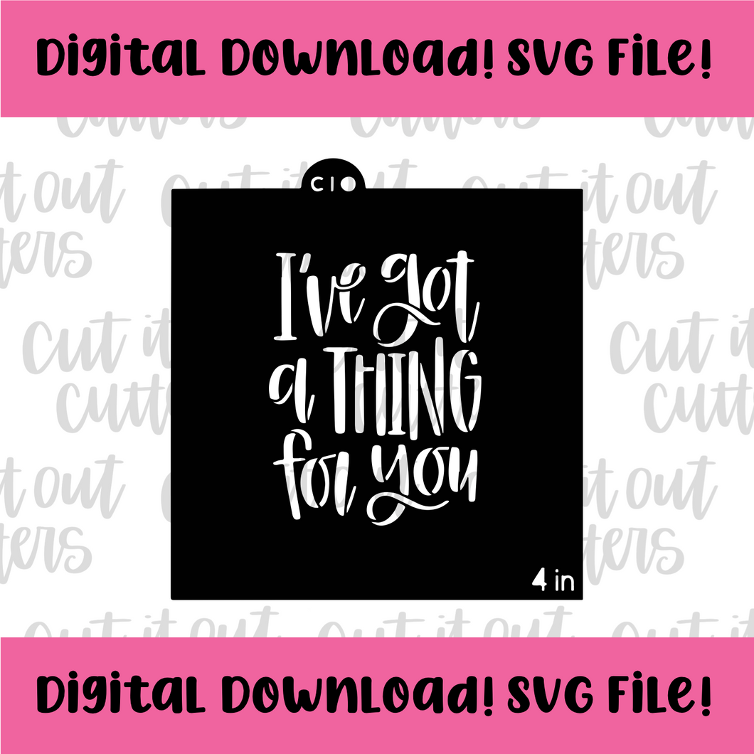 DIGITAL DOWNLOAD SVG File for 4