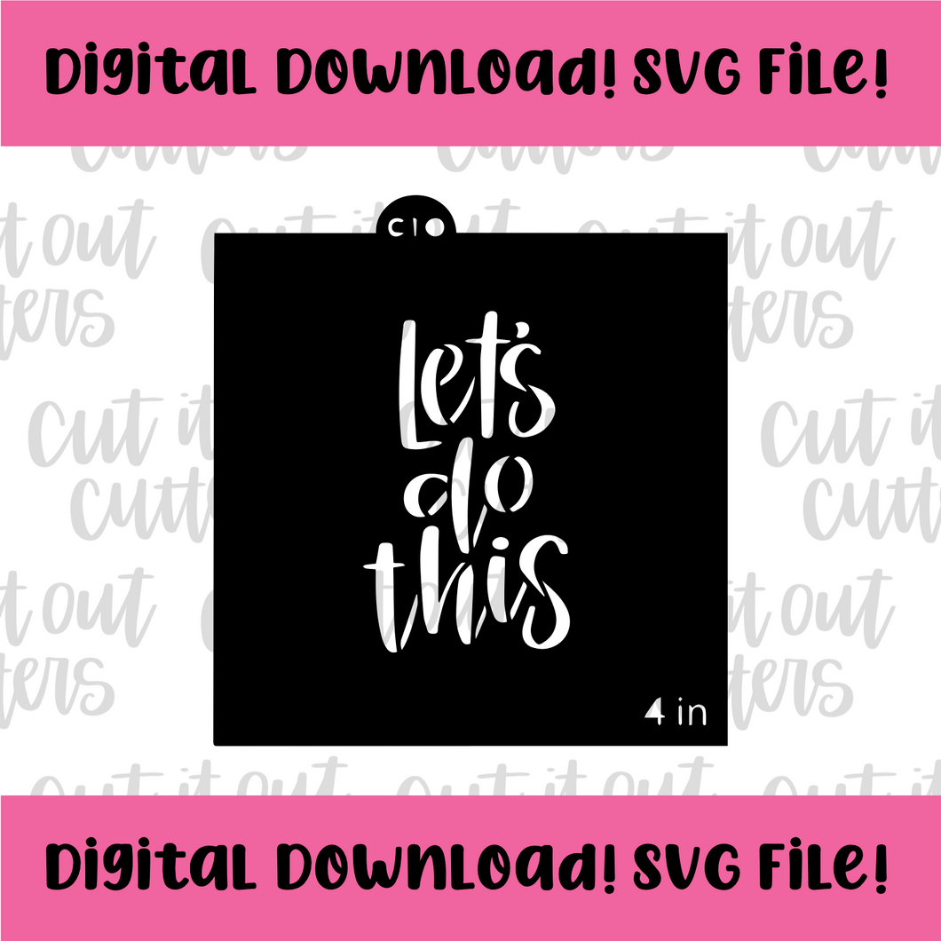 DIGITAL DOWNLOAD SVG File for 4