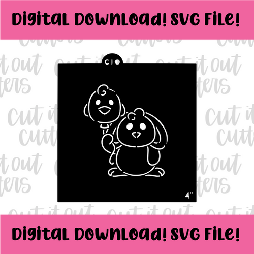 DIGITAL DOWNLOAD SVG File for 4