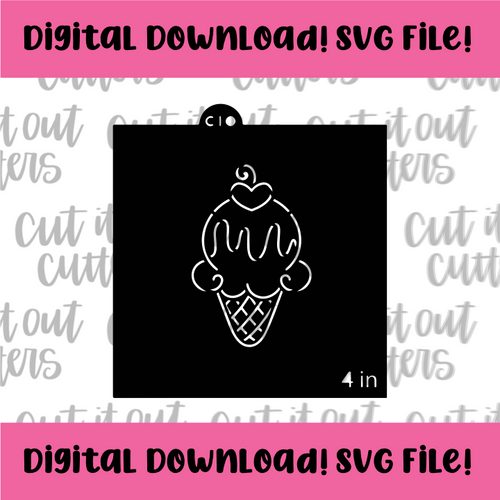 DIGITAL DOWNLOAD SVG File for 4