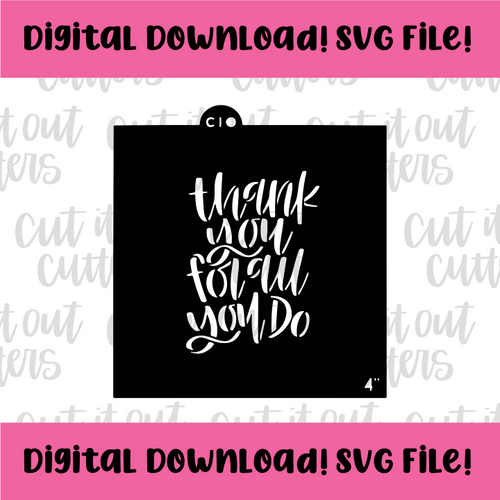 DIGITAL DOWNLOAD SVG File for 4