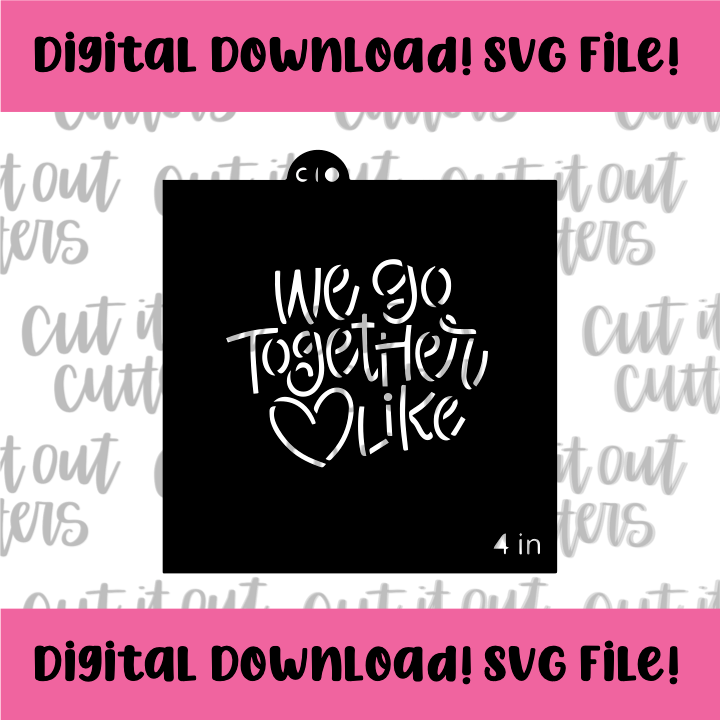DIGITAL DOWNLOAD SVG File for 4