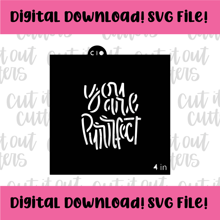 DIGITAL DOWNLOAD SVG File for 4