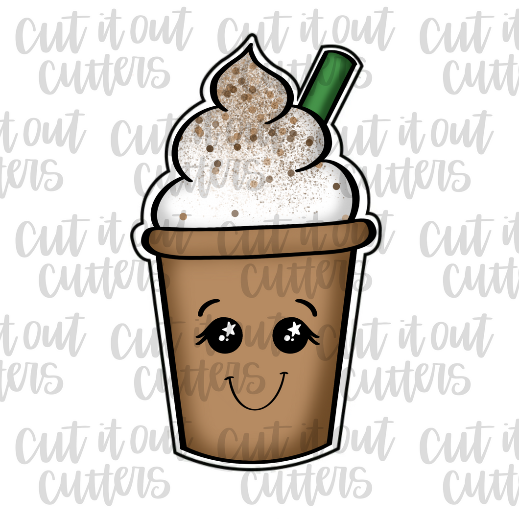 Frap Coffee Cookie Cutter
