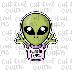 Alien Man Cookie Cutter