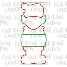 Load image into Gallery viewer, Build An Elf (Boy or Girl) 12 x 5 Cookie Cutter Set