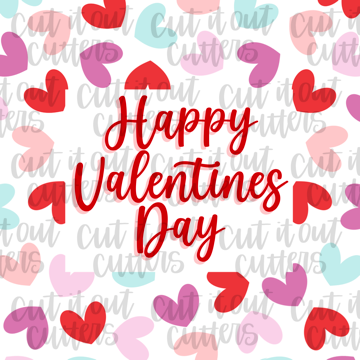 Happy Valentines Day (hearts)- 2