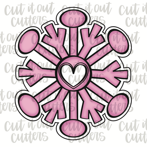 Winter Snowflake 1 Cookie Cutter