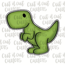 Load image into Gallery viewer, Tim T-Rex Cookie Cutter