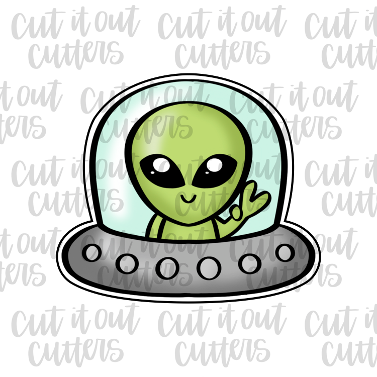 Ufo Cookie Cutter – Cut It Out Cutters