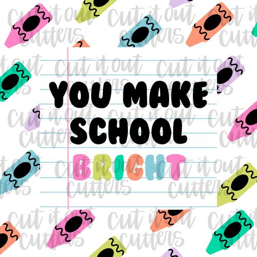 Bright School/Mini Crayons/Bright - 2