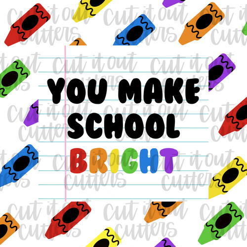 Bright School/Mini Crayons/Dark - 2