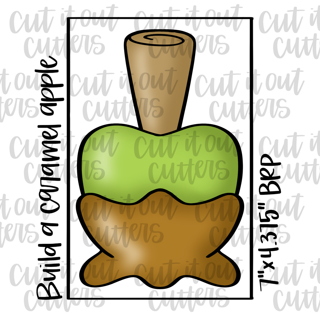 Build A Caramel Apple Cookie Cutter Set