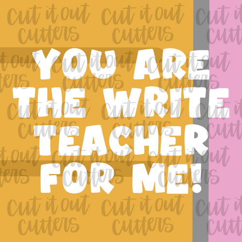 Write Teacher/Pencil - 2