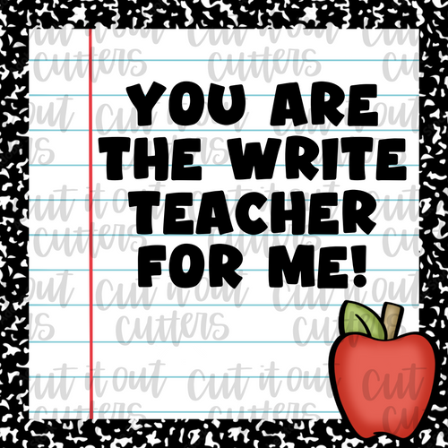 Write Teacher/Apple - 2