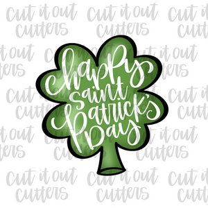 Worded Shamrock Cookie Cutter