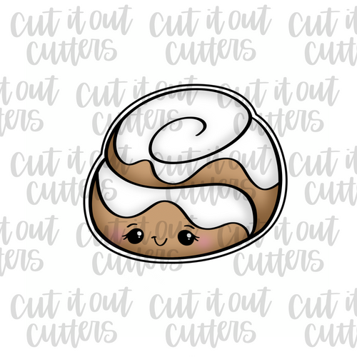 Cinnamon Roll Cookie Cutter