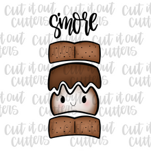 Load image into Gallery viewer, S&#39;more Cookie Cutter Set