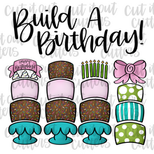 Load image into Gallery viewer, Build A Birthday Cookie Cutter Set