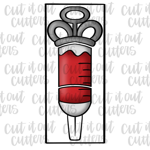 Build a Syringe 12x5 Cookie Cutter Set