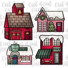 Load image into Gallery viewer, The Christmas Village Cookie Cutter Set