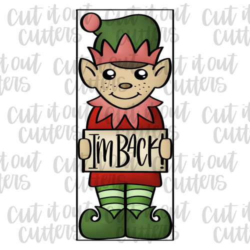 Build An Elf (Boy or Girl) 12 x 5 Cookie Cutter Set