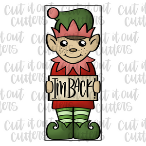 Build An Elf (Boy or Girl) 12 x 5 Cookie Cutter Set