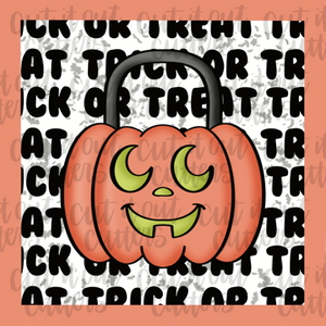 Trick Or Treat (Aiden) - 2" Square Tags - Digital Download