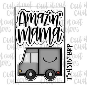 Amazin' Mama & Truck Cookie Cutter Set