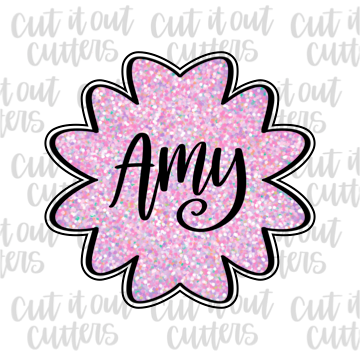Amy Plaque Cookie Cutter