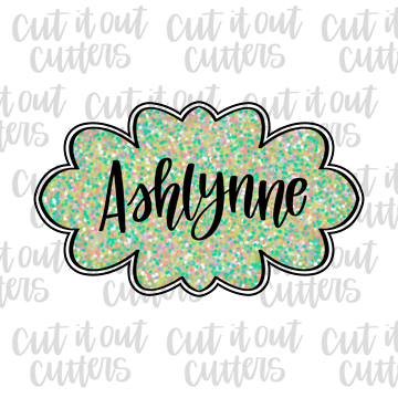 Ashlynne Plaque Cookie Cutter