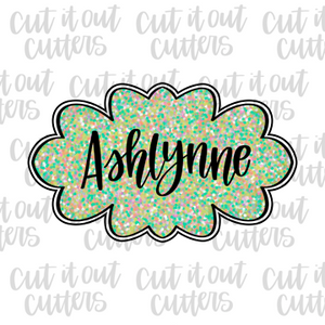 Ashlynne Plaque Cookie Cutter