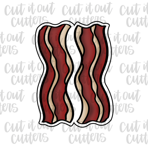 Bacon Strips Cookie Cutter