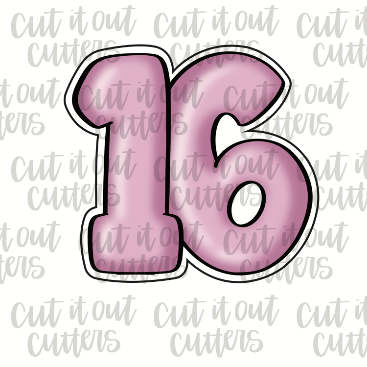 Balloon 16 Cookie Cutter – Cut It Out Cutters
