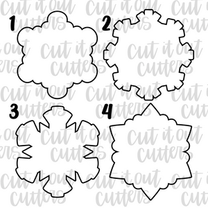 Snowflake Cookie Cutter Set